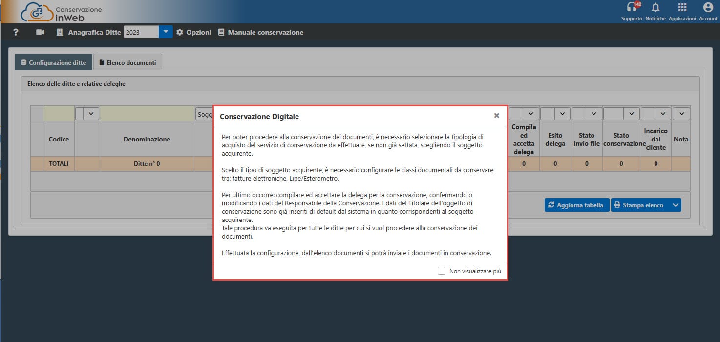 Linee guida per la conservazione dei documenti