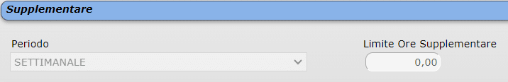 Limite ore supplementare settimanale