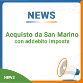 Acquisto da San Marino con addebito dell'imposta