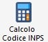 Pulsante Calcolo Codice INPS