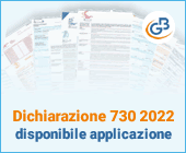 Dichiarazione 730 2022 Disponibile applicazione