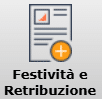 Pulsante Festività e Retribuzione