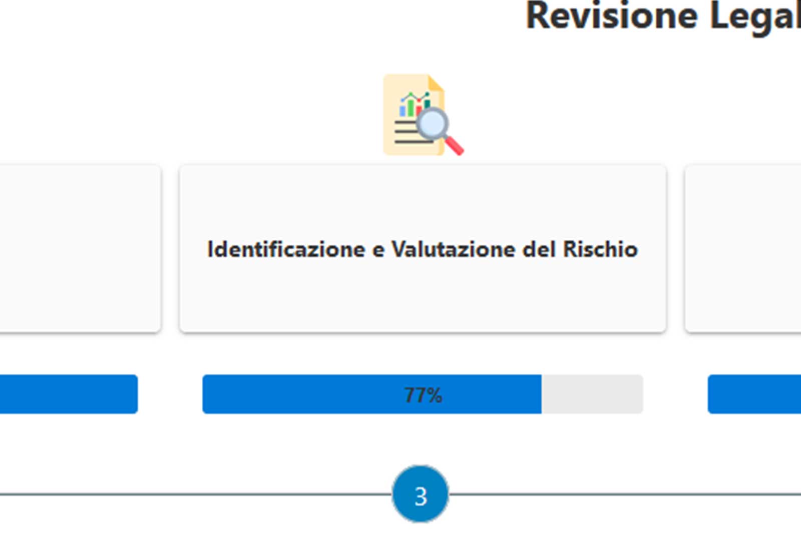 Procedura guidata e Step di Avanzamento