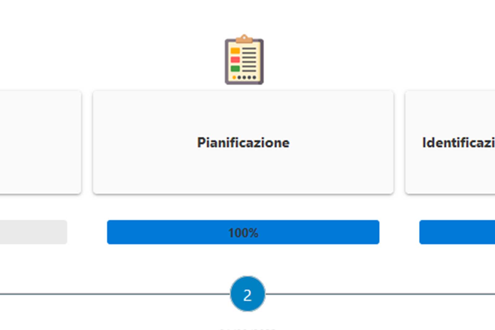 Procedura guidata e Step di Avanzamento