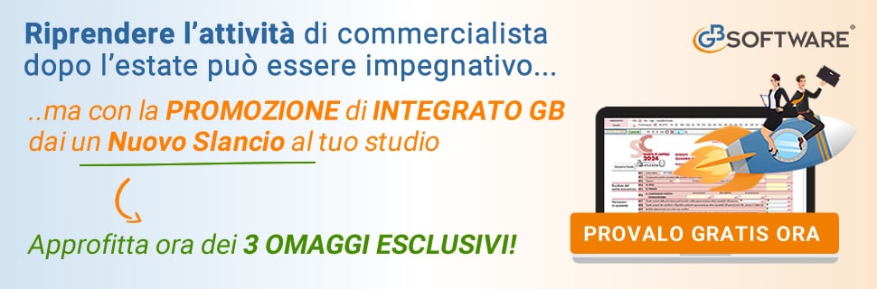 Dai nuovo slancio al tuo studio col software INTEGRATO GB e approfitta di 3 omaggi esclusivi!