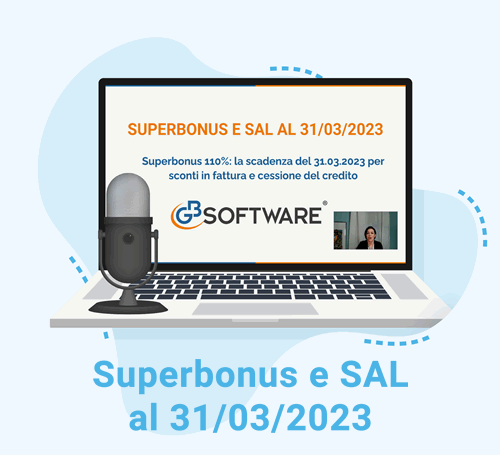 Superbonus e SAL al 31/03/2023